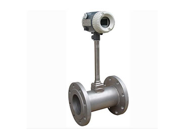 Flange connection type vortex flowmeter