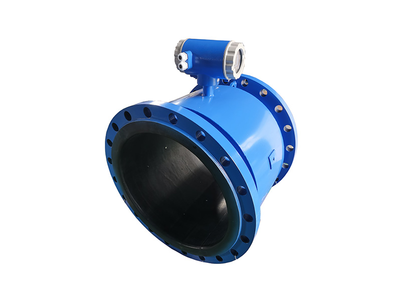 Rubber-lined electromagnetic flowmeter