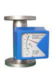 Metal tube rotameter